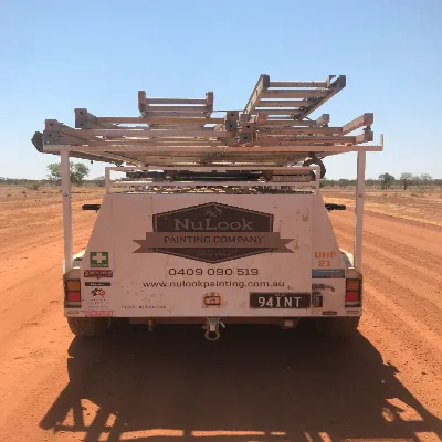 Remote Painter Katherine NT Truck With Ladder