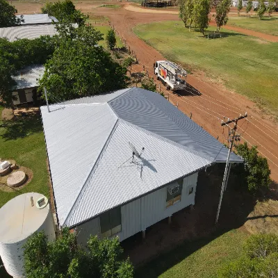 Roof Painter Katherine NT House And Truck